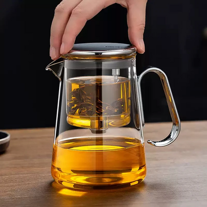 INFUSIO-PLUS™ – The Ultimate Teapot with Magnetic Precision