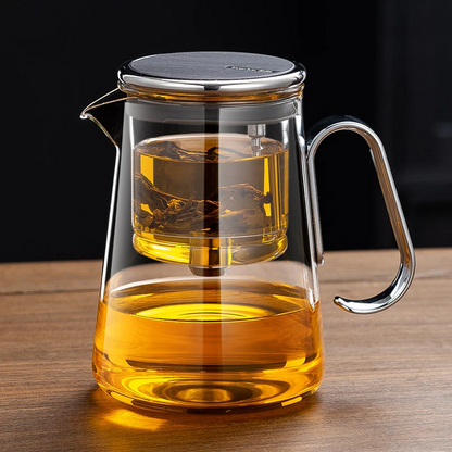 INFUSIO-PLUS™ – The Ultimate Teapot with Magnetic Precision