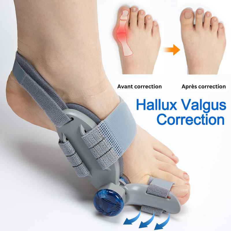 PODIAFIX™ - Correcteur Orthopédique Avancé pour Hallux Valgus [ Convient pour les deux pieds ]