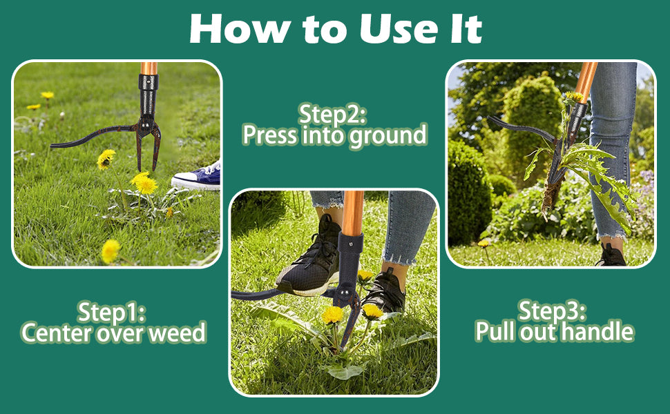 ROOTCRUSHER™ GARDEN WEED ERADICATOR