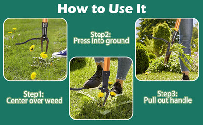 ROOTCRUSHER™ GARDEN WEED ERADICATOR